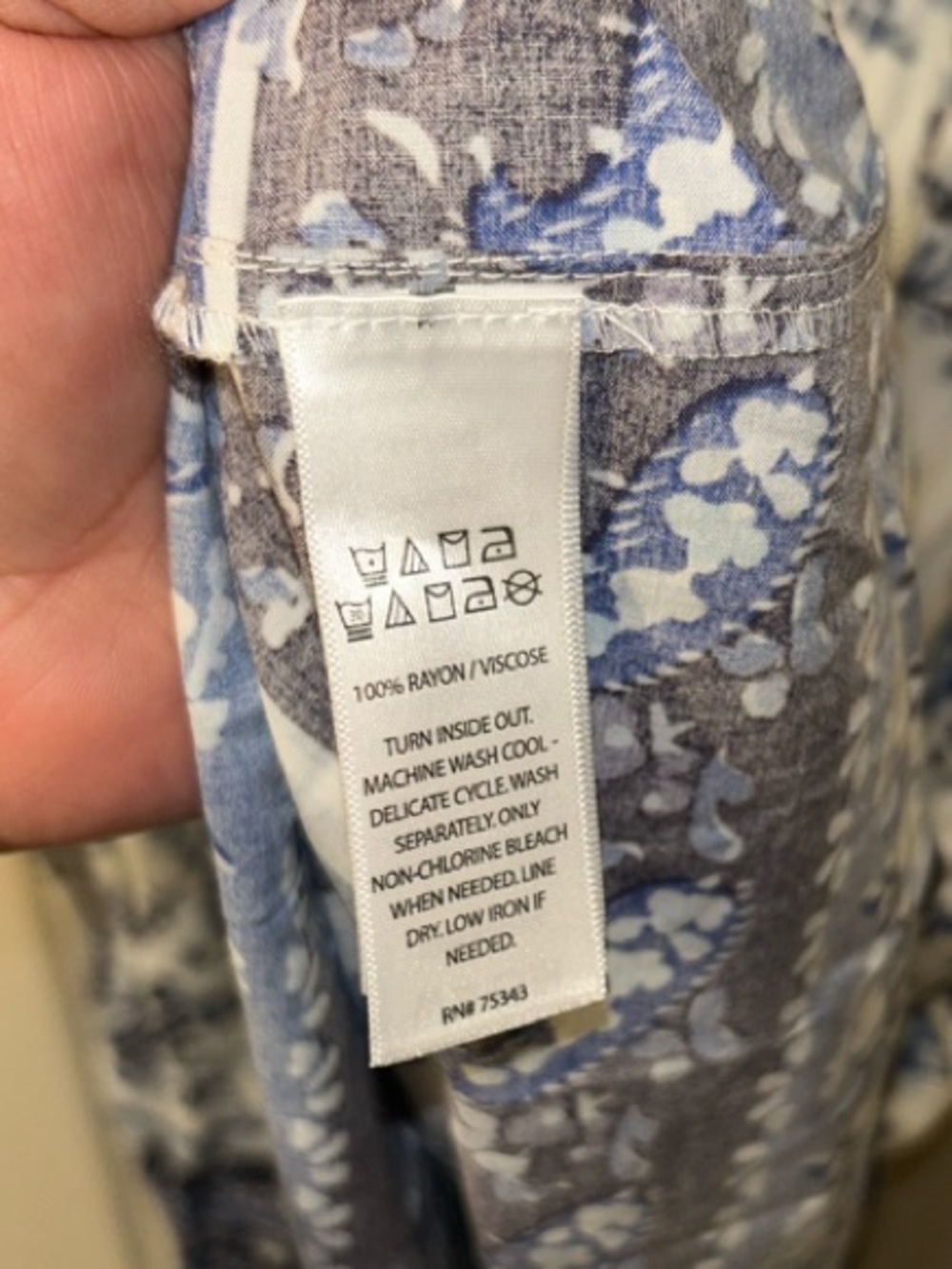 Lucky Brand Maxi Dress 1x - Picture 9 of 10